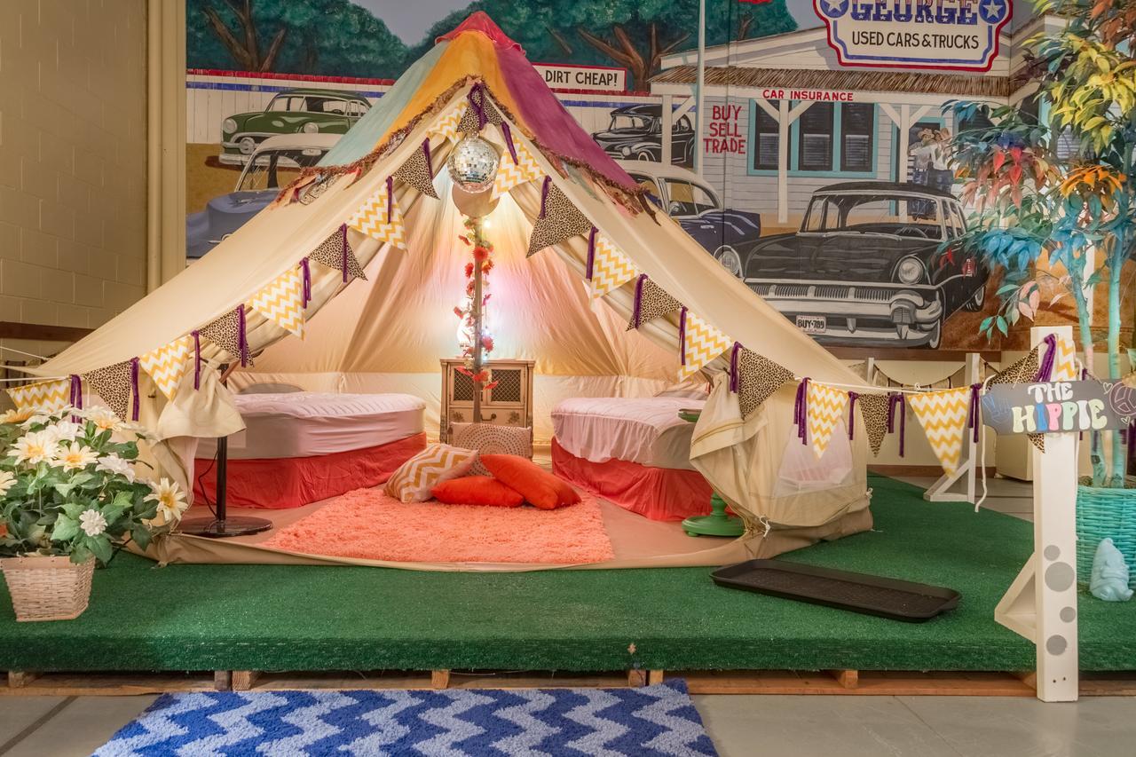 Lone Star Glamp Inn Warrenton المظهر الخارجي الصورة